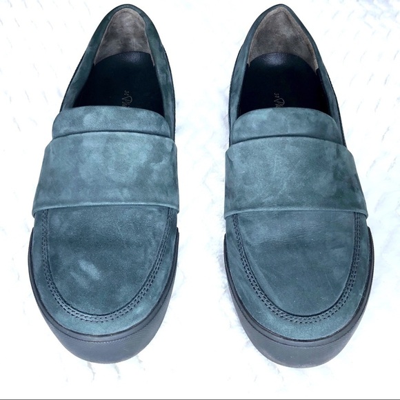 3.1 Phillip Lim Ruched Leather Flat Loafer Slippers | Neiman  3.1 Phillip Lim Sued Loafer